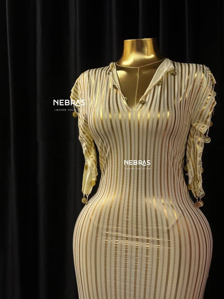 IVORY ROYALE DRESS - الصورة 2