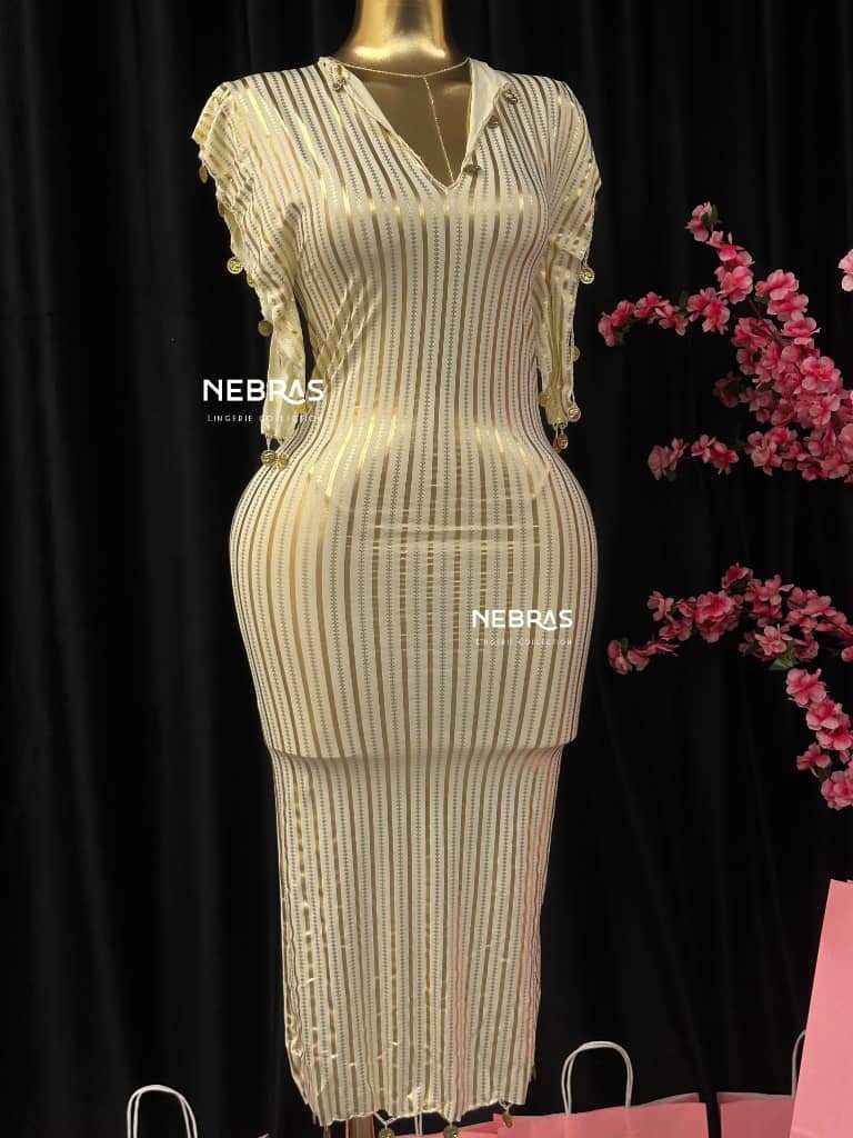 IVORY ROYALE DRESS