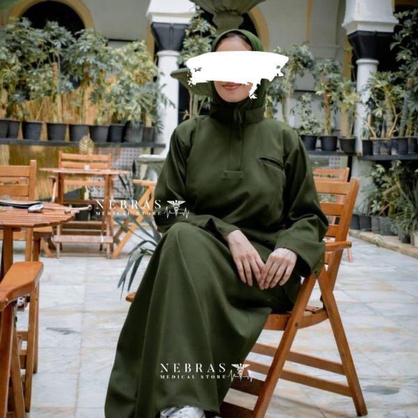 سكراب التنورة أخضر زيتي