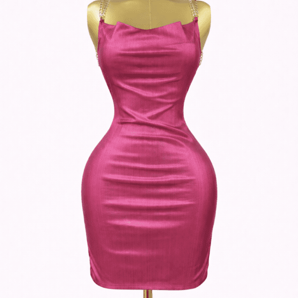 فستان Glow وردي