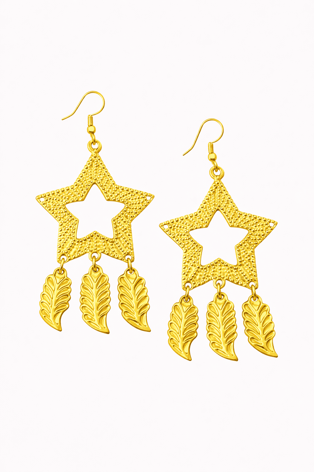 UNIVERSE GOLD EARRING - الصورة 2