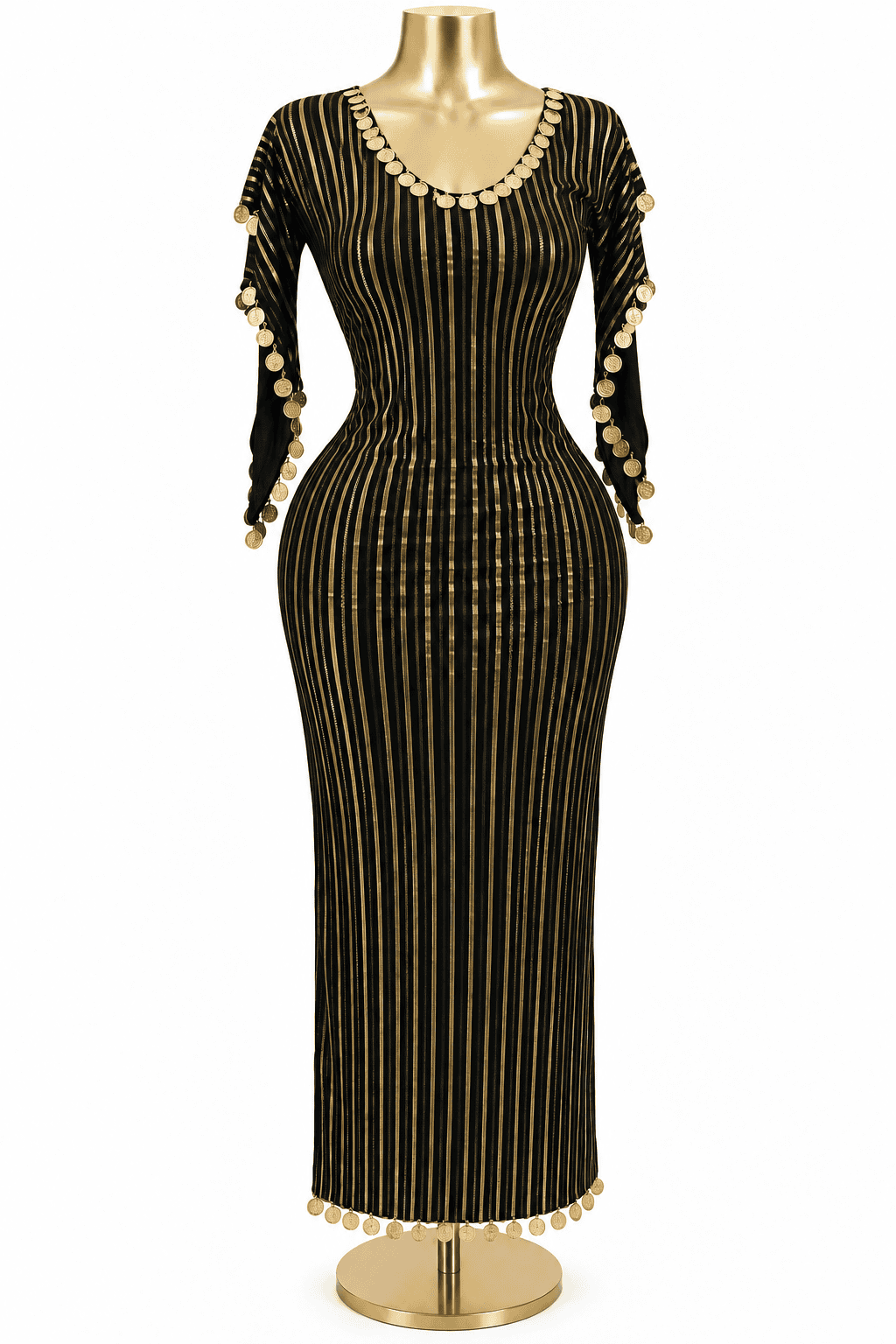 NANCY GOLD AND BLACK